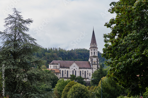 Side view of the Basilica of the Visitation in Annecy