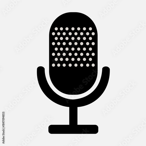 Audio Input Microphone Icon