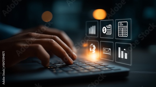 Analyzing Financial Data through Digital Interfaces: Innovation in Financial Management and Technology Integration