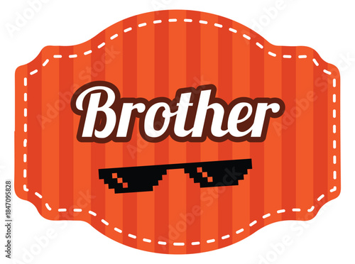 Brother wedding hand held signboard for fun sibling photos, Indian marriage photo prop for brother squad and family wedding moments