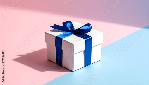 gift box with ribbon