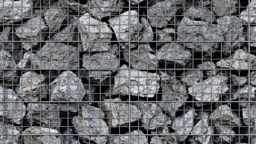 Gabion Wall Texture