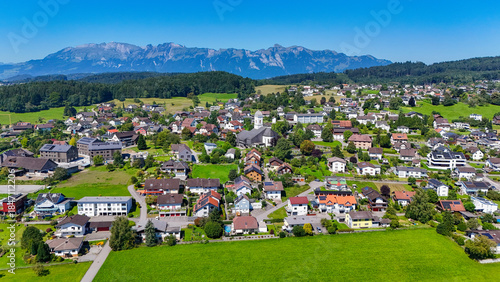 Photos The village of Göfis in the Walgau Valley, State of Vorarlberg, Austria