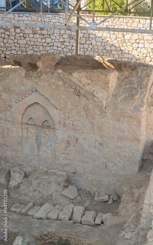 Excavation Site of the Ancient Alakent Church Ruins in Demre, Turkey