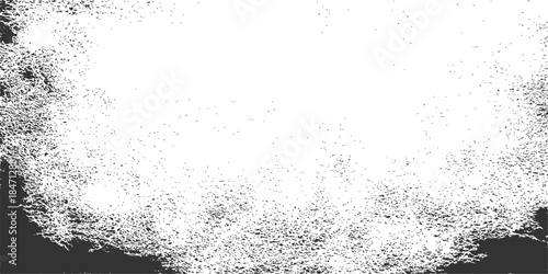 Abstract black and white grunge texture of old frozen glass window with dirty water drops and cool blue splash design