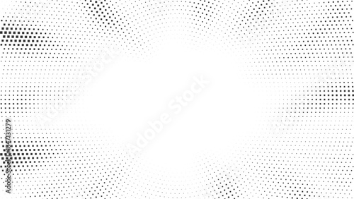 Soft halftone radial glow background for elegant posters, digital branding, abstract layouts, modern graphic design vector illustration