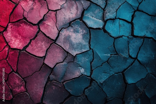 Cracked Earth Texture - Abstract Background