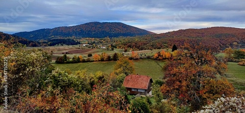autumn in the mountains