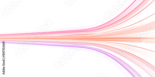 Bright motion lines blur into a powerful futuristic flow. The illustration captures speed, light, and digital energy. Suitable for backgrounds, posters, and technology presentations in PNG format.