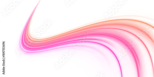Abstract light waves flow smoothly creating a vivid speed effect. The design combines motion, glow, and modern technology. Perfect for websites, banners, and creative PNG backgrounds.