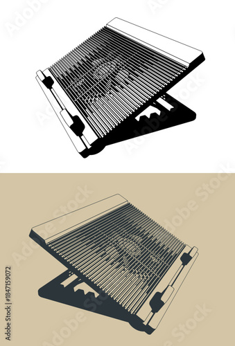 Notebook cooling pad