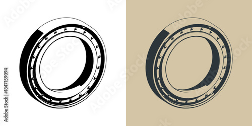 Roller bearing illustration
