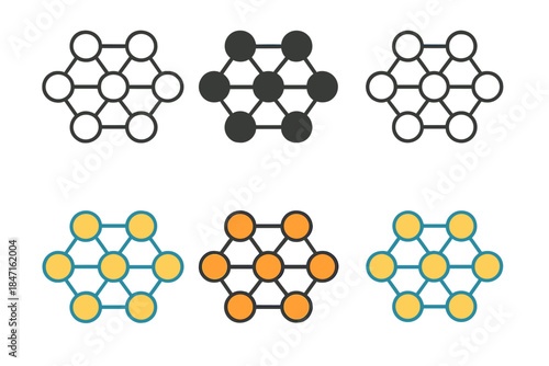 Quantum Helium Supersolid Structure. Helium atoms arranged in quantum lattice pattern symbolizing supersolid structure, smooth