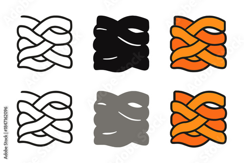 Textured Woolen Fort Wall. Close-up of wool weave texture forming part of the fort wall, minimalist pattern expressing tactile