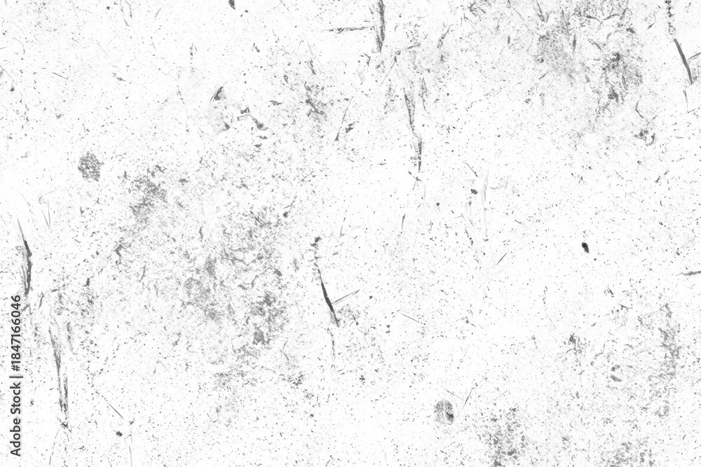 Fototapeta premium Distressed Noise Grunge Texture. Gritty Scratches Overlay. Worn Surface Effect. Transparent Png. Isolated Elements