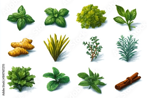 Herbal Apothecary Illustration