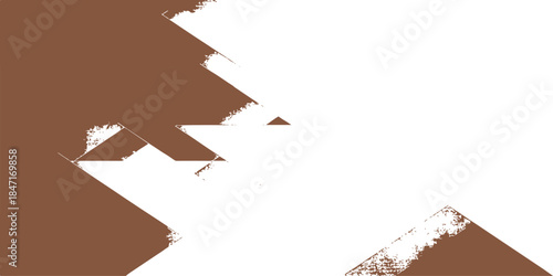A 3D rendered illustration of a human head with a symbol on a dirty, textured brown paper background