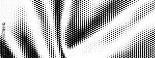 Halftone square diamond for rhombus fade texture and half background gradient. Shape border print for rectangle corner halftone and wallpaper subtle graphic. Halftone grid modern for rhombus.