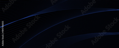 Premium background design with diagonal dark blue lines pattern. Vector horizontal template for digital luxury business banner