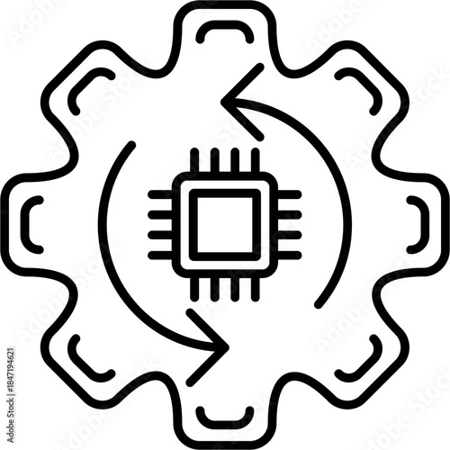 Epoch Cycle Outline Icon