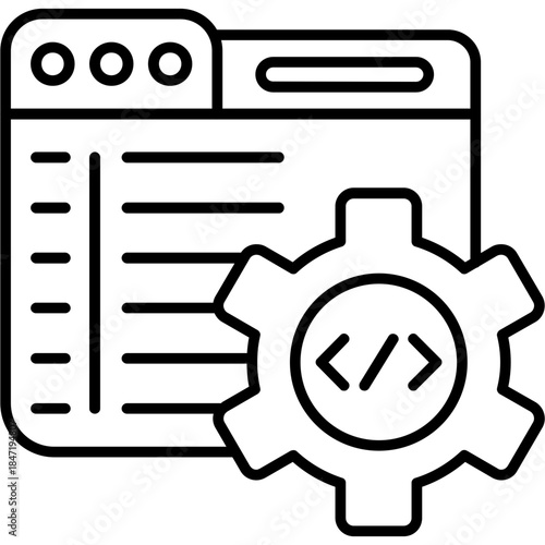 Run Code Outine Icon