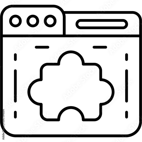 Plugin Outine Icon