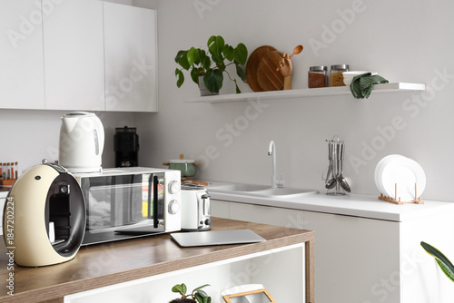 Modern appliances and lapto...