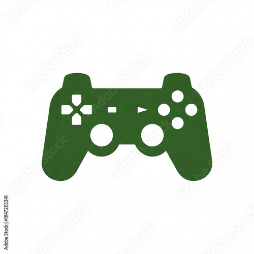 Gaming controller design for interactive play in color: chartreuse 2