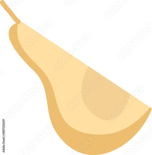 Pear Slice Cartoon