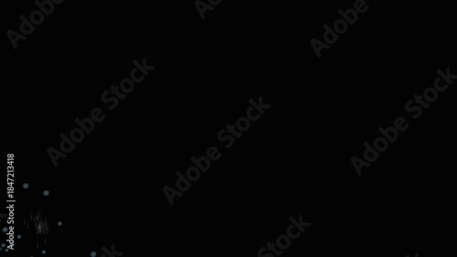 abstract water motion effect transition collection with alpha channel