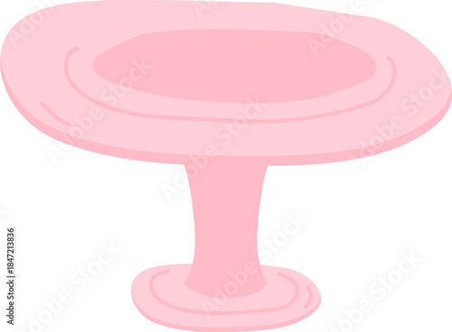 Cake Stand Empty Pedestal Cartoon