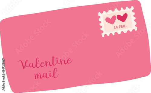 Valentines Mail Envelope