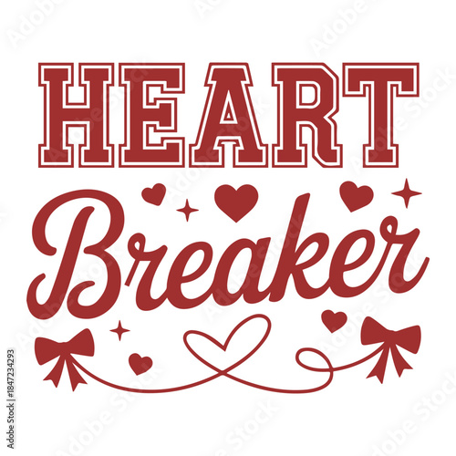 Heart Breaker Valentine SVG