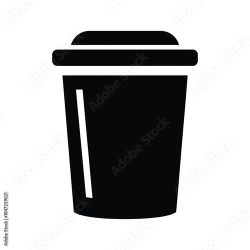 Black silhouette displays a man wearing a clerical collar on white background