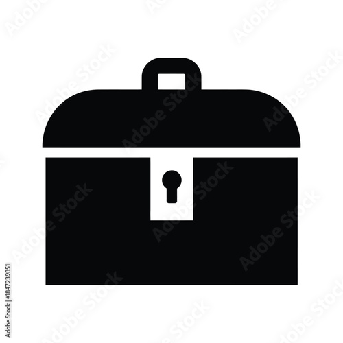 Silhouette of a disposable cup shows minimalist design isolated on white background