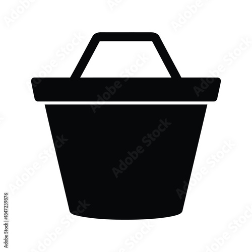 Silhouette of a solid black tow truck is visible against white background