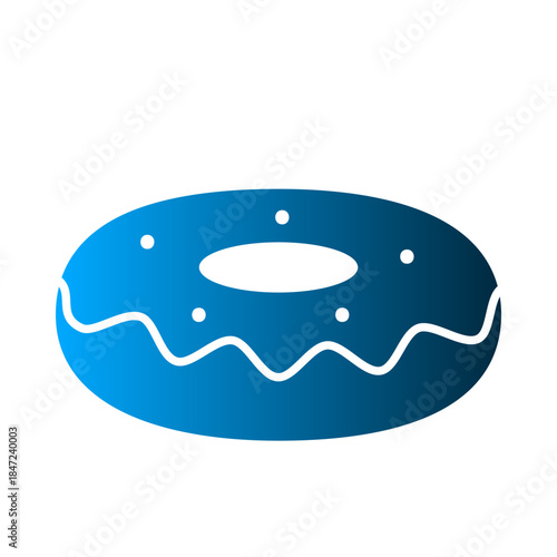 Donut icon design template