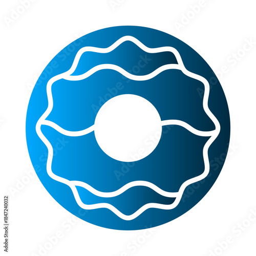 Donut icon design template