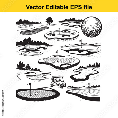  vector illustration of a woman applying perfume to her neck from a bottle