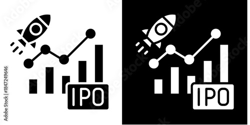 Ipo Launch Icon Set White Style Collection