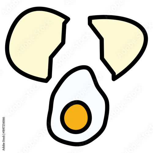 cracking egg icon