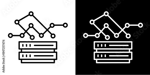 Variability  Icon Set White Style Collection