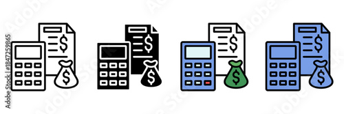 Thrift Shop icon multiple. icon set. Clothing Hanger, Shopping Bag, Price Tag, Cash Register, Dollar Sign, Donation Box, Vintage Dress, Sewing Machine, Recycling Symbol, Furniture, Shopping Cart, T S