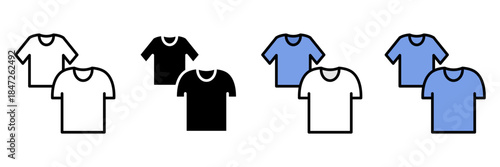 Thrift Shop icon multiple. icon set. Clothing Hanger, Shopping Bag, Price Tag, Cash Register, Dollar Sign, Donation Box, Vintage Dress, Sewing Machine, Recycling Symbol, Furniture, Shopping Cart, T S