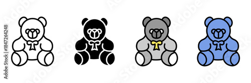 Thrift Shop icon multiple. icon set. Clothing Hanger, Shopping Bag, Price Tag, Cash Register, Dollar Sign, Donation Box, Vintage Dress, Sewing Machine, Recycling Symbol, Furniture, Shopping Cart, T S