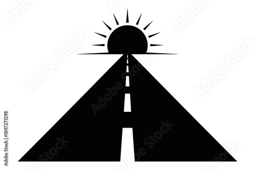 Two people lying down facing each other in a mirrored black and white silhouette style