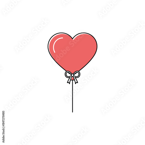 Valentine’s-Day outline or line icon design bundle.