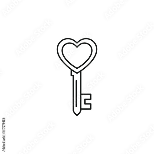 Valentine’s-Day outline or line icon design bundle.