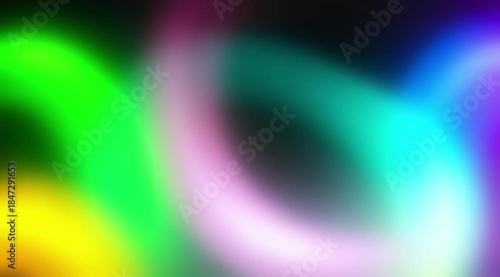 Abstract background with colorful gradient. Blurred background moving in transition of colors