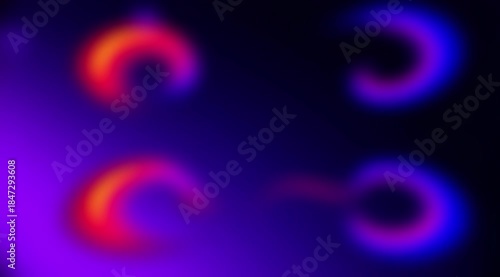 Abstract background with colorful gradient. Blurred background moving in transition of colors